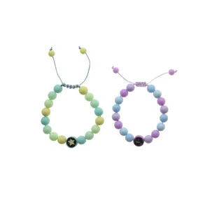 دستبند دلنار گالری مدل تلسکوپ و ستاره بسته 2 عددی