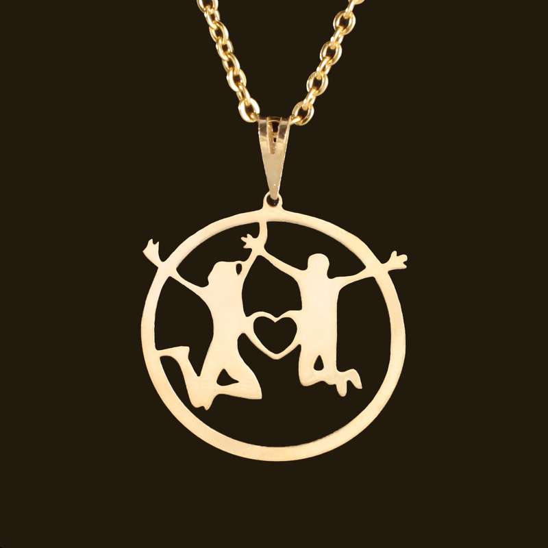 گردنبند نقره زنانه مدل h308