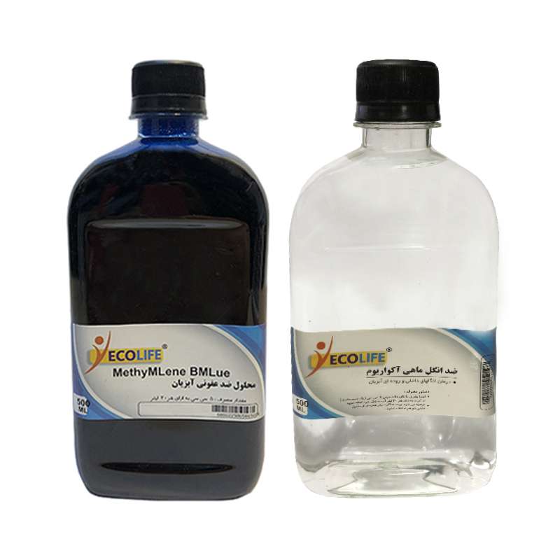 محلول ضد انگل ماهی آکواریوم و متیلن بلو مدل لایف اوشن حجم 1000 میلی لیتر