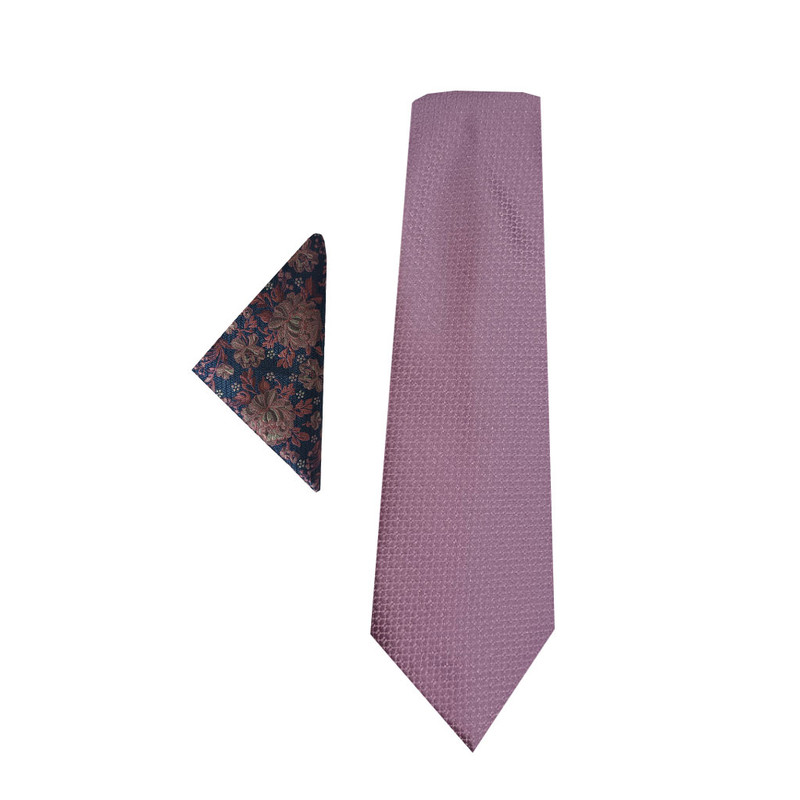 ست کراوات و دستمال جیب نکست مدل SMC126