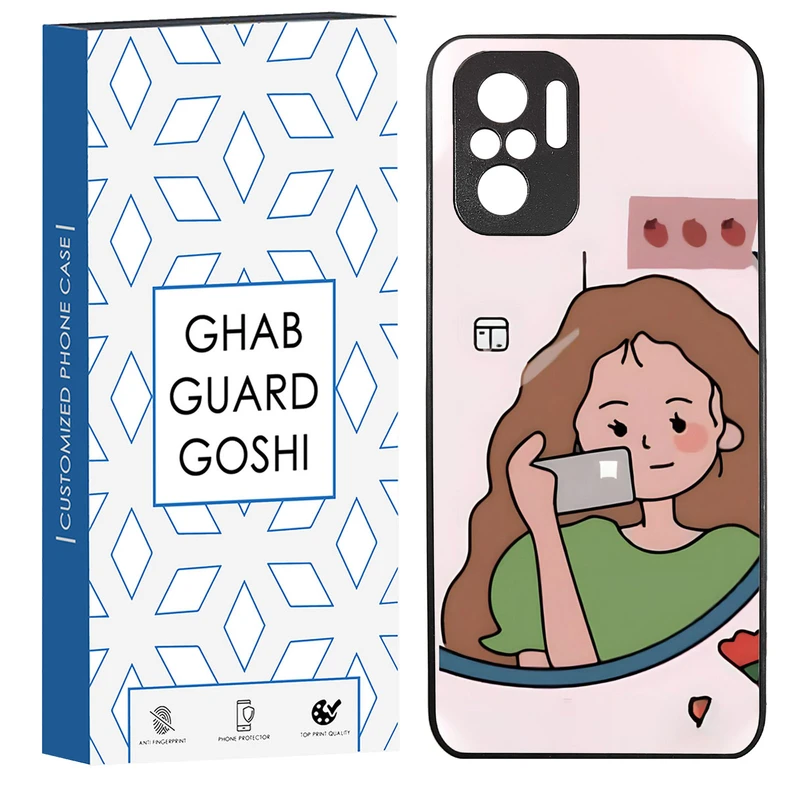 کاور قاب گارد گوشی طرح دخترانه  کد TPU-005 مناسب برای گوشی موبایل شیائومی Redmi Note 10 4g / Redmi Note 10s / Poco m5s