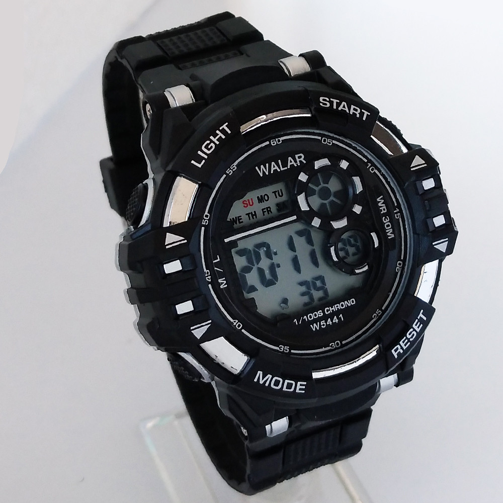 ساعت مچی دیجیتال پسرانه والار مدل ضدآب چراغدار ساعت مچی دیجیتال پسرانه والار مدل ضدآب چراغدار