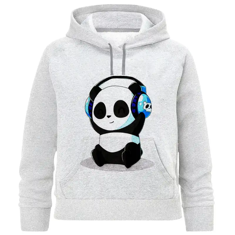 هودی پسرانه طرح پاندا و هدفون کد F642