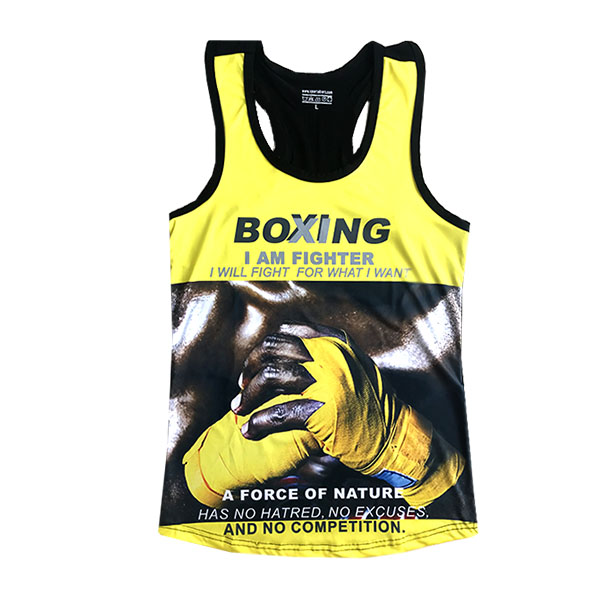 تاپ ورزشی مردانه مدل boxing کد 638