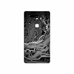 MAHOOT Black Printed Circuit Board Cover Sticker for Huawei Mate S