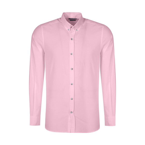 پیراهن آستین بلند مردانه ال سی وایکیکی مدل 0SA013Z8-CSX-ORANGE