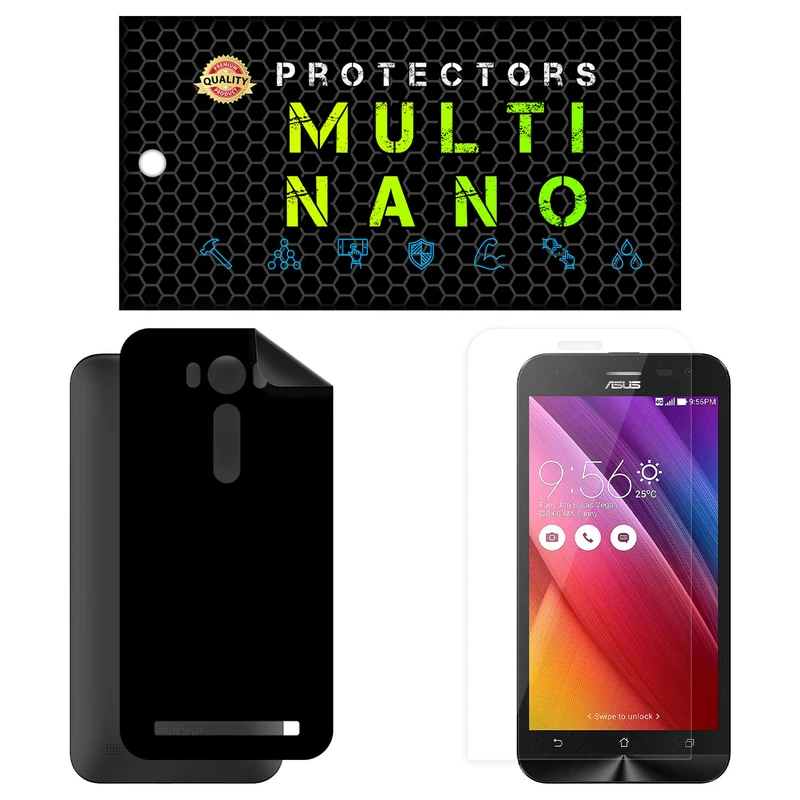 محافظ صفحه نمایش مولتی نانو مدل X-SFM مناسب برای گوشی موبایل ایسوس Zenfone 2 Laser 5 in / ZE500KL / ZE500KG به همراه برچسب پوششی