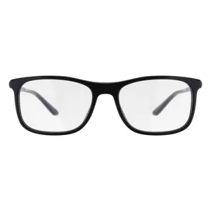 فریم عینک طبی ویفرر (Wayfarer) مردانه جورجیو آرمانی مدل 0AR7087-5017-52 مناسب برای صورت بیضی، قلب، گرد و لوزی