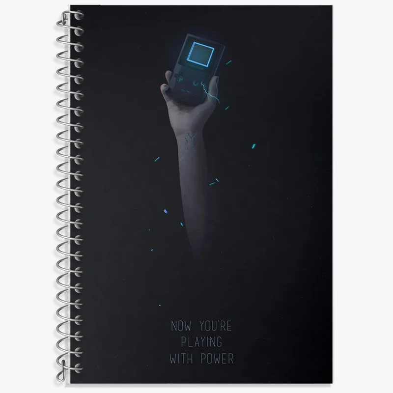 دفتر لغت 50 برگ خندالو طرح گیمر کد F2514