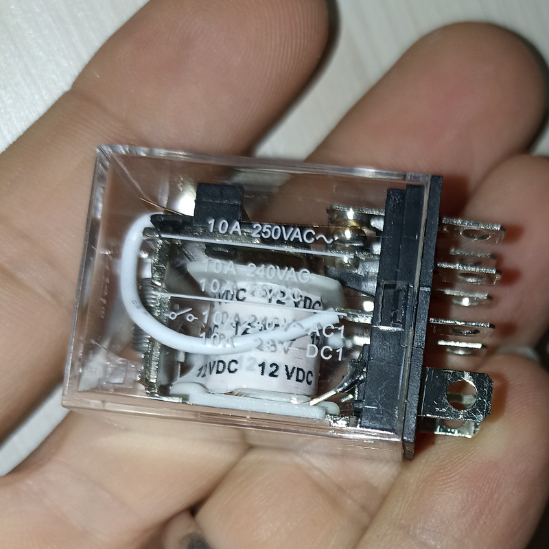 رله تقویت مدل 12VDC-coil