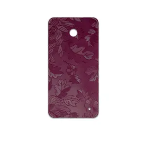 MAHOOT Red-Wildflower Cover Sticker for Nokia Lumia 630