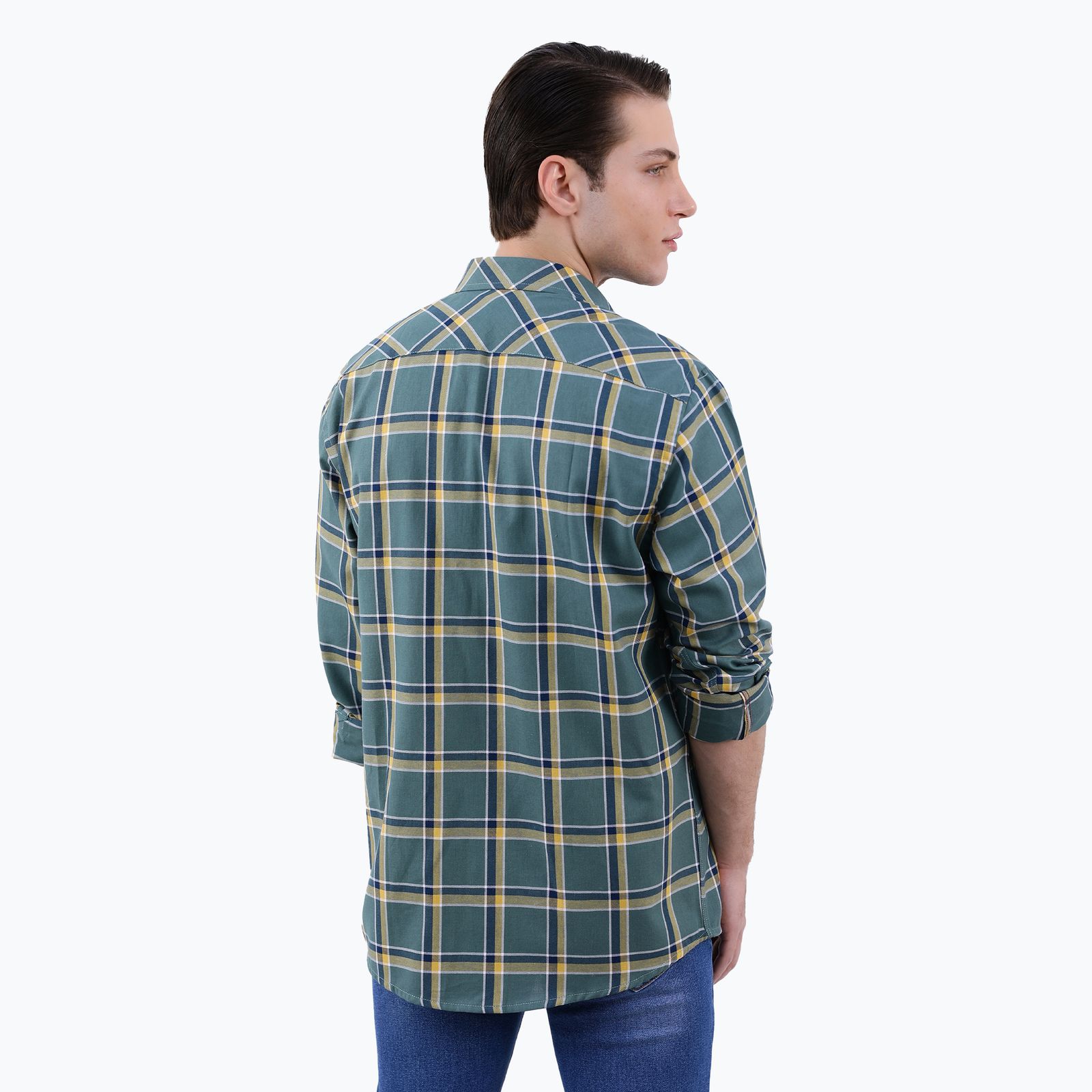 پیراهن آستین بلند مردانه پاتن جامه مدل رگولار 102721020321335  -  - 6