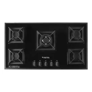 اجاق گاز صفحه‌ای پنج شعله سانترال مدل 519H18