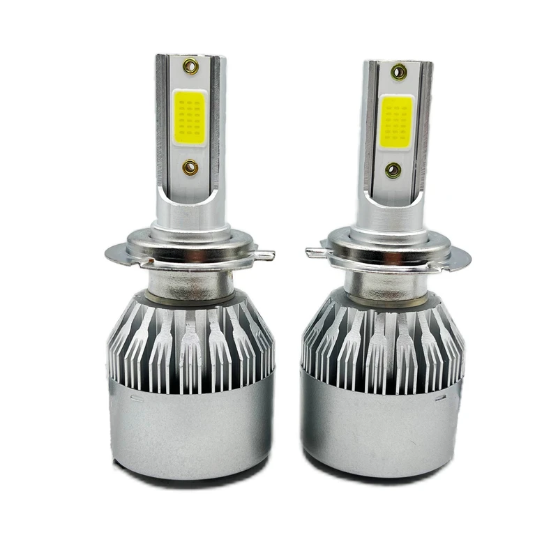 هدلایت لامپ خودرو مدل A9 پایه H7 بسته دو عددی