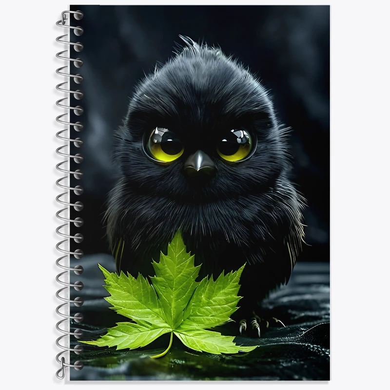 دفتر زبان 50 برگ خندالو مدل سه خط طرح جوجه کد F8112