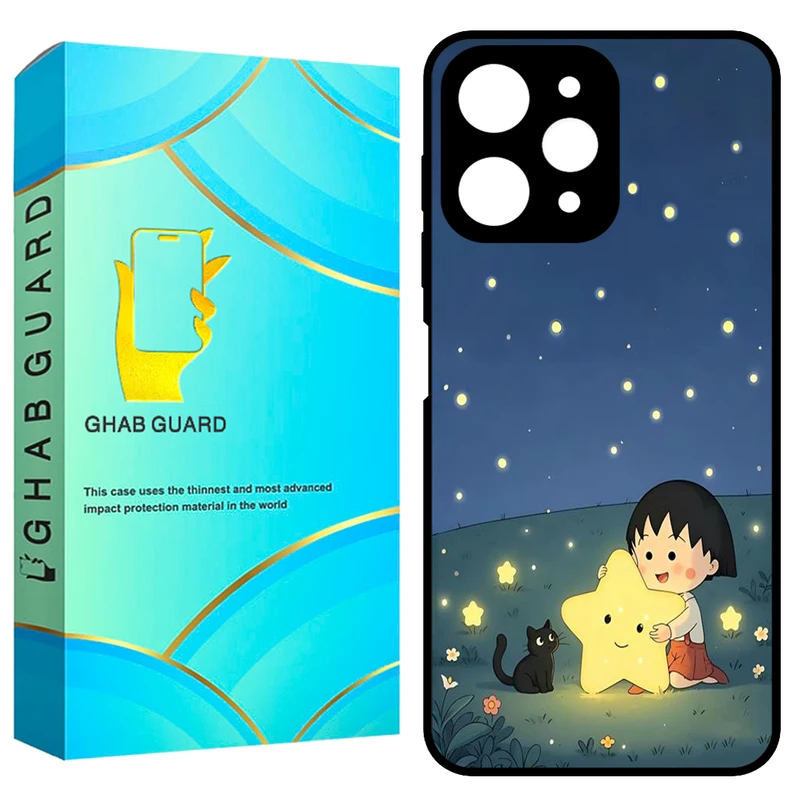 کاور قاب گارد طرح انیمه مدل GCHPR12 مناسب برای گوشی موبایل شیائومی Redmi 12 4G / Redmi 12 5G / Poco M6 Pro 5G