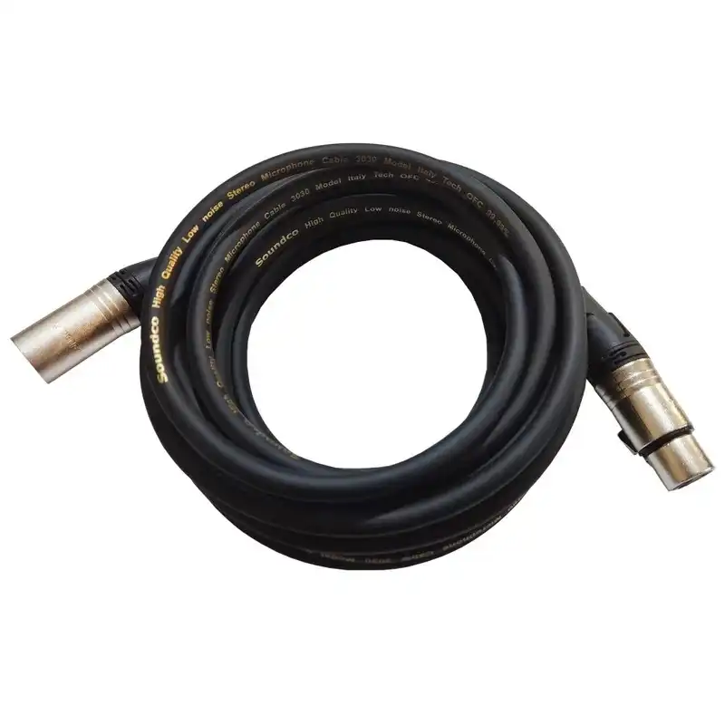 کابل میکروفن سوندکو مدل 3030 طول 2 متر مجموعه 2 عددی