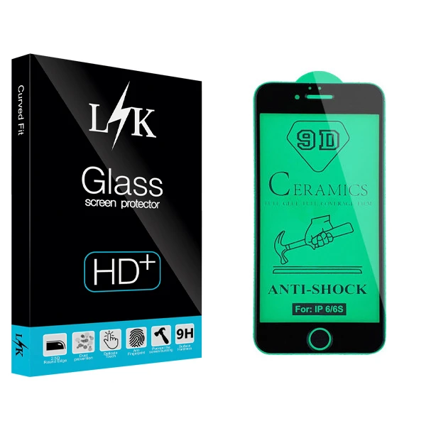 محافظ صفحه نمایش سرامیکی ال کی مدل +LITE مناسب برای گوشی موبایل اپل iPhone 6