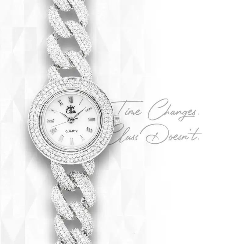 ساعت مچی عقربه ای زنانه جی تی ای مدل جی لوکس