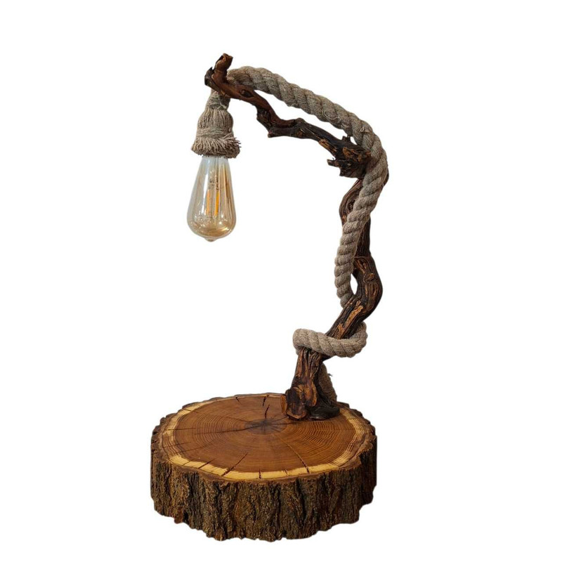 آباژور مدل رستیک پوستین