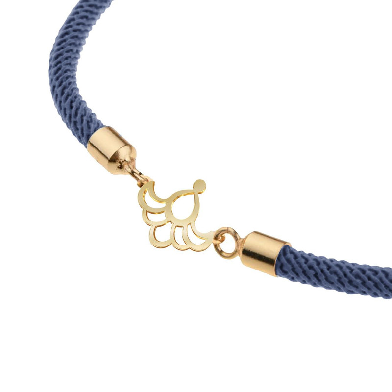 دستبند طلا 18 عیار زنانه مدوپد مدل اسلیمی کد D12-10685