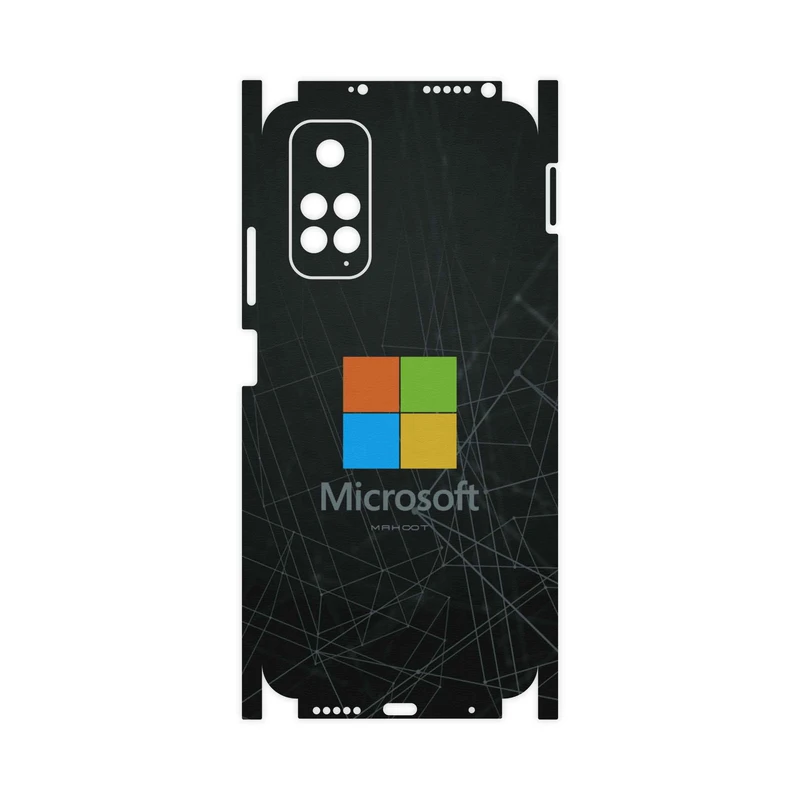 برچسب پوششی ماهوت مدل Microsoft-Logo-FullSkin مناسب برای گوشی موبایل شیائومی Redmi Note 11