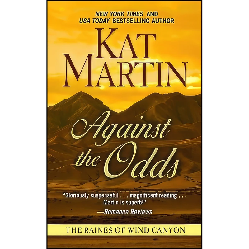 کتاب Against The Odds  اثر Kat Martin انتشارات Thorndike Press