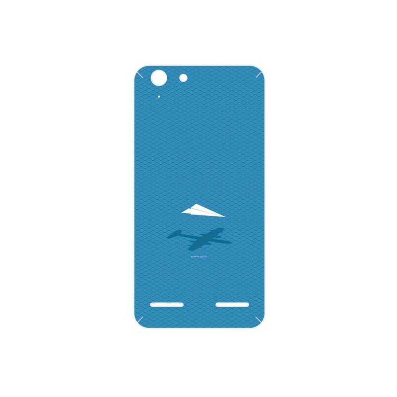 برچسب پوششی ماهوت مدل Minimal Paper Airplane مناسب برای گوشی موبایل لنوو Vibe K5 Plus