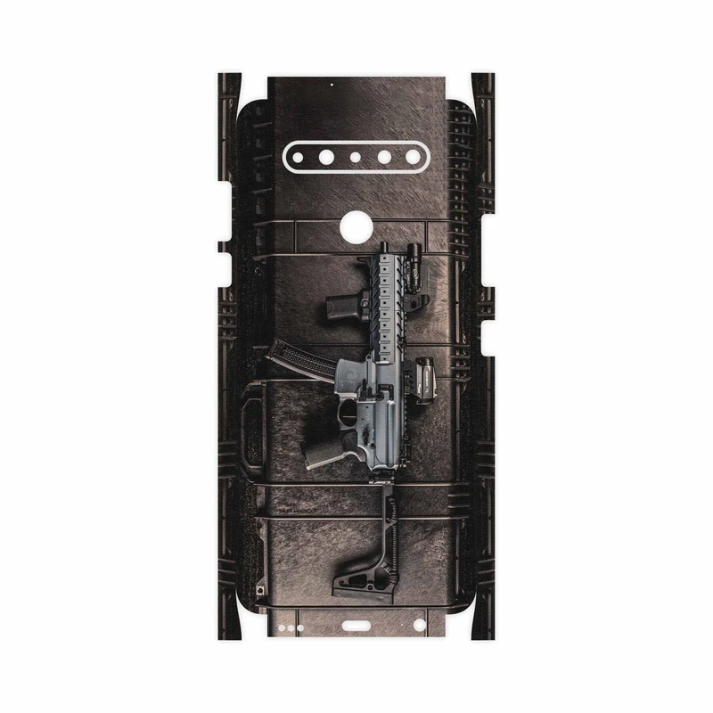 برچسب پوششی ماهوت مدل Gun-FullSkin مناسب برای گوشی موبایل ال جی K51s