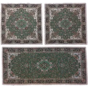 ست سه تکه رومیزی ترمه کد TRSETE7
