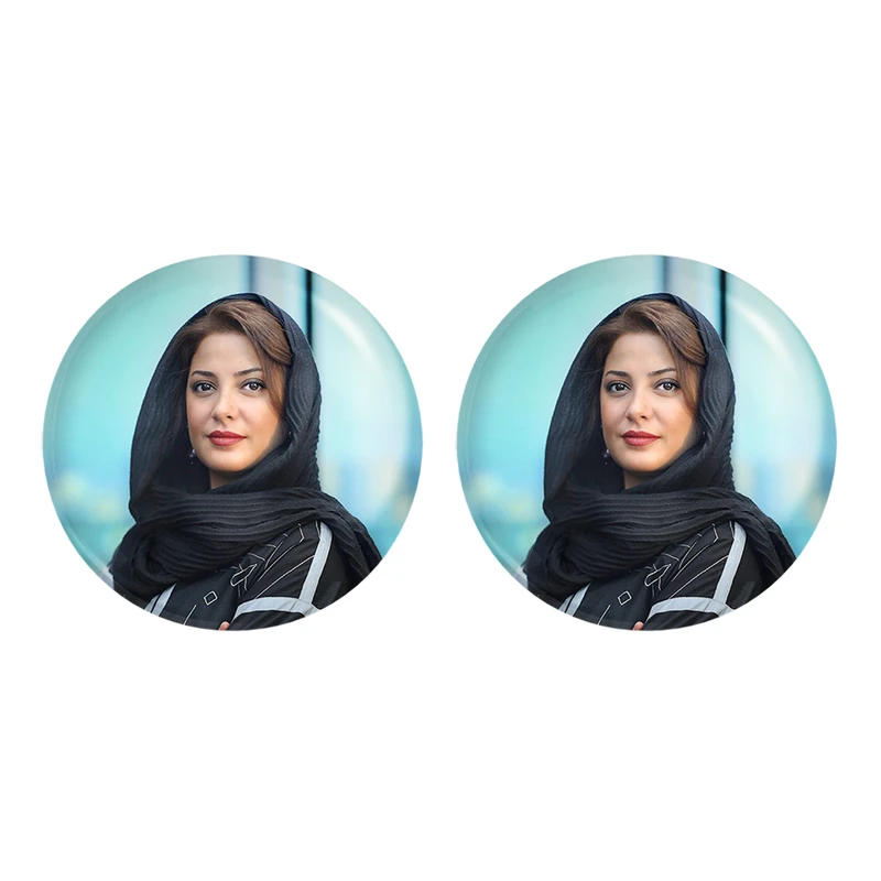 مگنت خندالو مدل طناز طباطبایی کد 6239 مجموعه 2 عددی