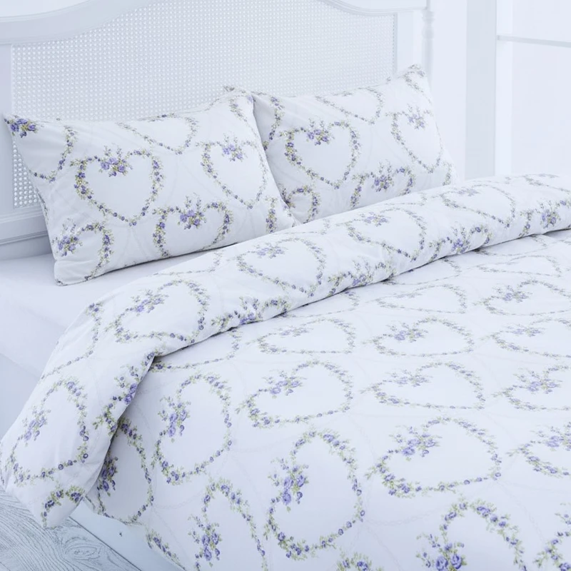 سرویس ملحفه 2 نفره 3 تکه انگلیش هوم مدل Rose Heart