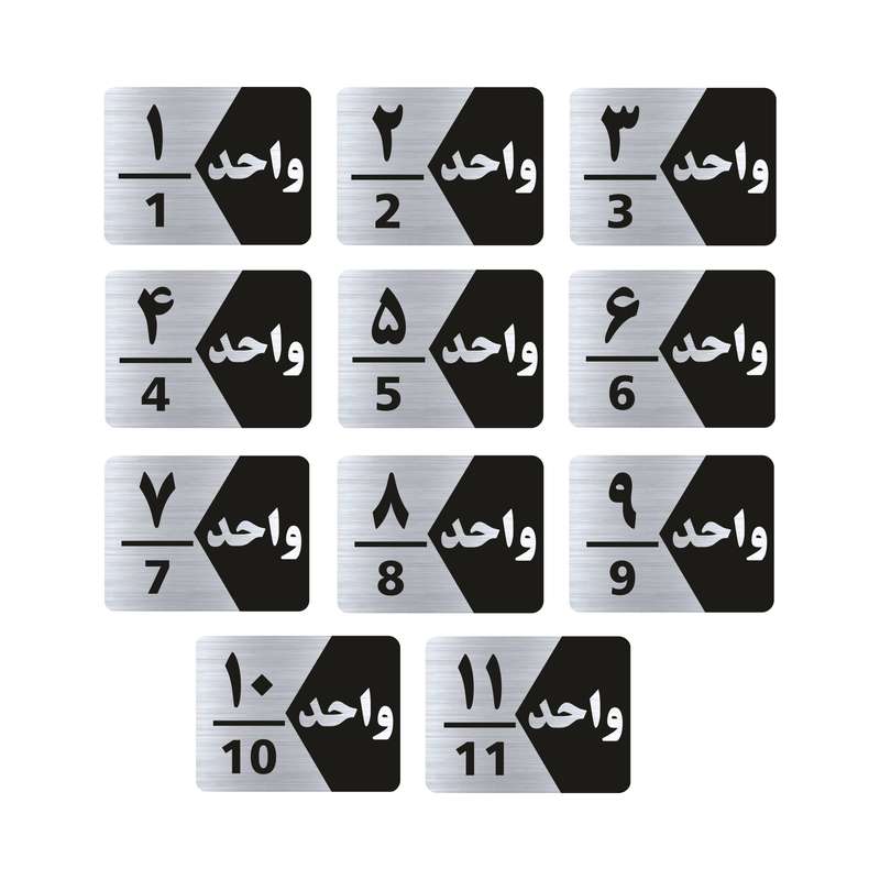 تابلو راهنما طرح واحد مدل GNS311 مجموعه 11 عددی