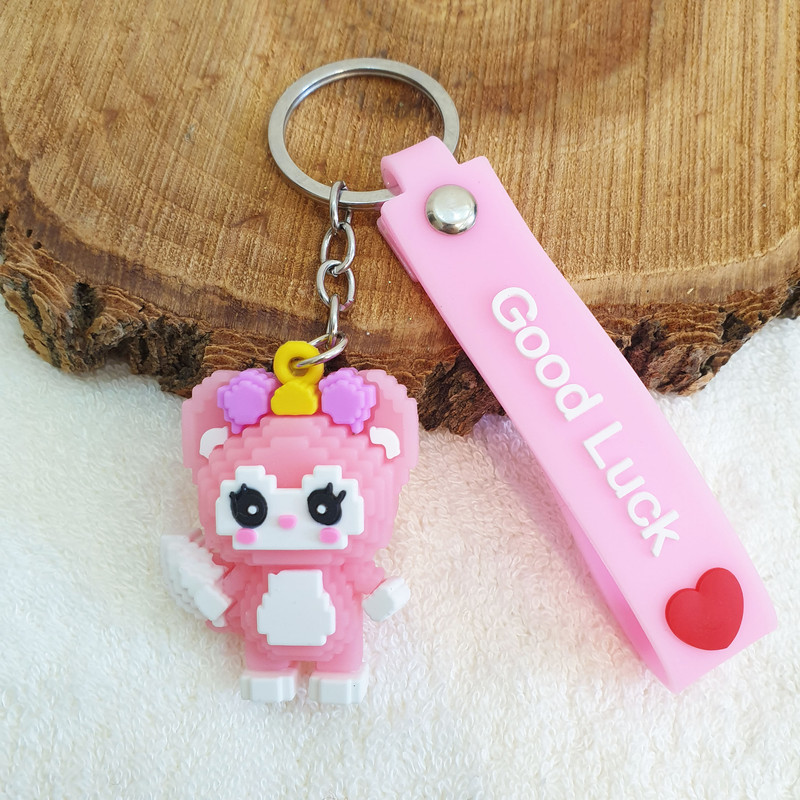 جاکلیدی مدل سیلیکونی طرح ماینکرافت لگو روباه لینابل کد DB21