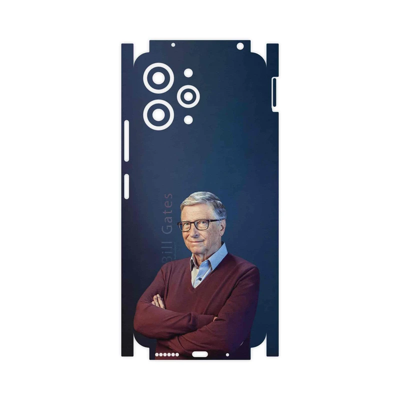 برچسب پوششی ماهوت مدل Bill_Gates-FullSkin مناسب برای گوشی موبایل شیائومی Redmi 12