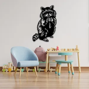 استیکر دیواری کودک مدل راکون