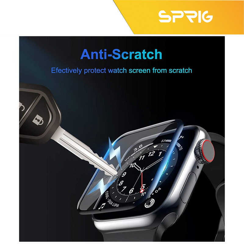 محافظ صفحه نمایش نانو اسپریگ مدل Pmma-SPG مناسب برای اپل واچ Series 9 45 میلیمتری