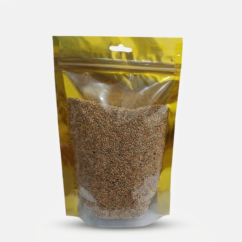 ارزن و کتان مدل شاه طوطی وزن 500 گرم