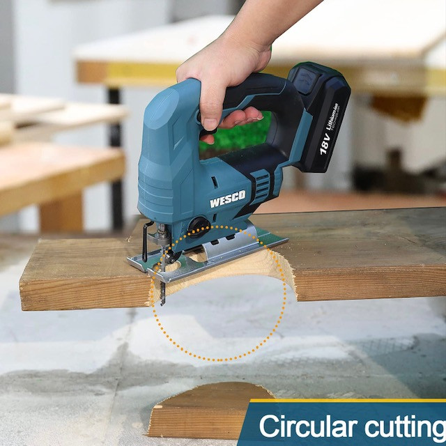 اره عمودبر شارژی وسکو مدل WS2337 اره عمودبر شارژی وسکو مدل WS2337