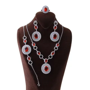 ست نقره زنانه بازرگانی میلادی کد NTR_212