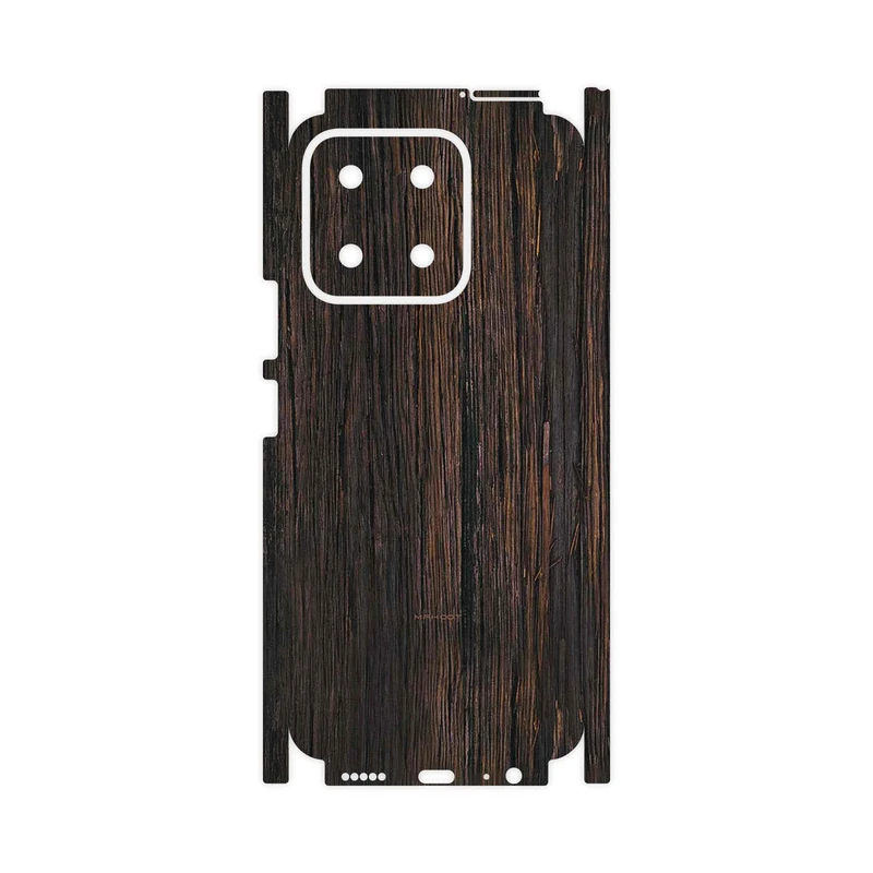 برچسب پوششی ماهوت مدل Burned_Wood-FullSkin مناسب برای گوشی موبایل آنر X5b Plus