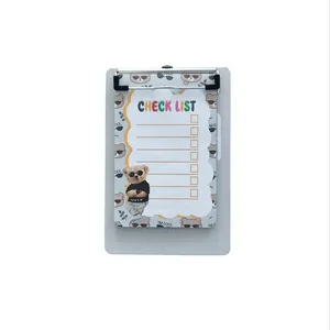 تخته‌شاسی پاییزان طرح خرس تدی سایز A5 به همراه کاغذ یادداشت