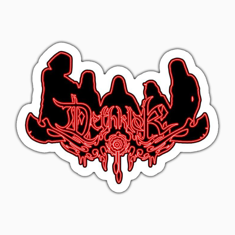 استیکر لپ تاپ و موبایل بووم طرح Dethklok کد PS140