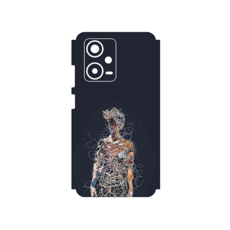 برچسب پوششی ماهوت مدل Strings Digital Art 1 مناسب برای گوشی موبایل شیائومی Redmi Note 12 Pro Plus