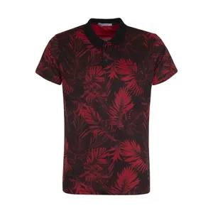 پولوشرت مردانه هالیدی مدل A28095- Red black