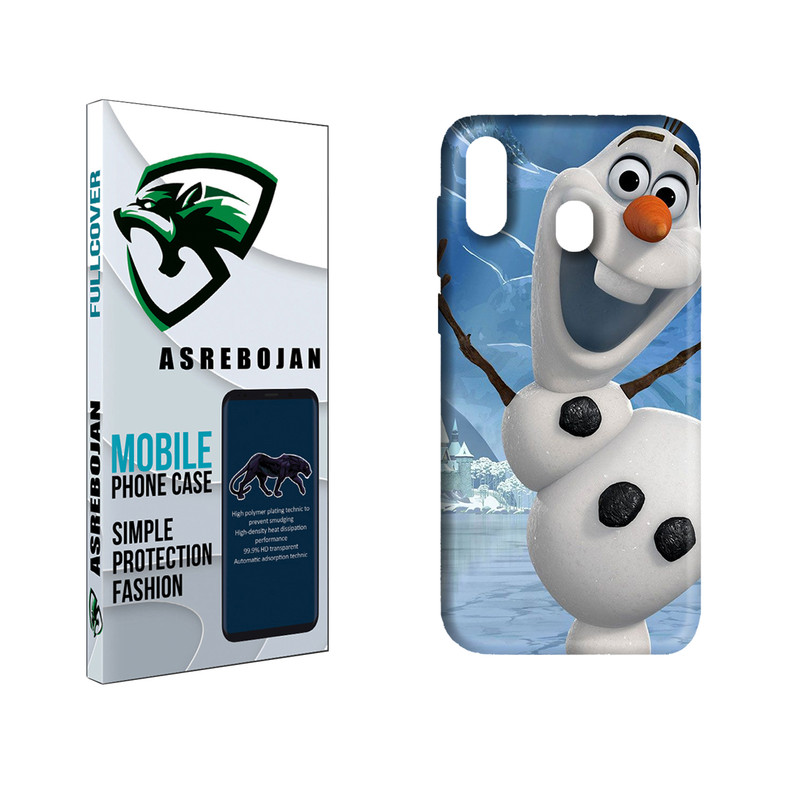 کاور عصر بوژان مدل آدم برفی کد 0177 مناسب برای گوشی موبایل سامسونگ galaxy a30