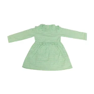 پیراهن دخترانه مدل گلچهره کد DG02