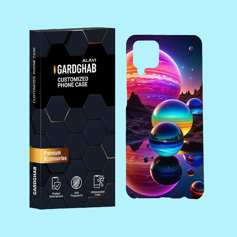 کاور گارد قاب علوی مدل هنری مناسب برای گوشی موبایل سامسونگ Galaxy A12