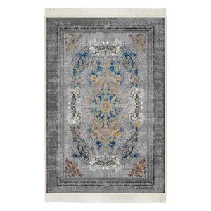 فرش ماشینی هانوکس مدل مدرن طرح کوچ اصفهان کد HAM.355.1