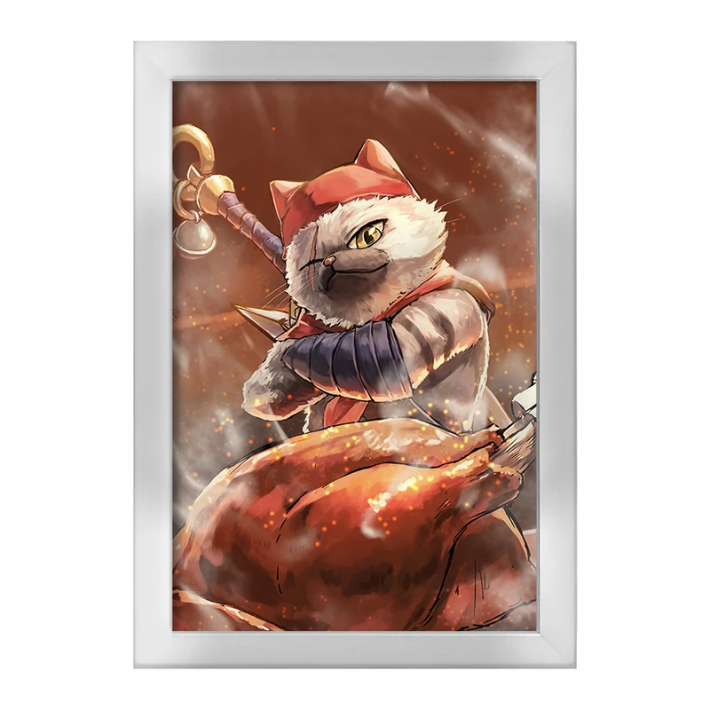 تابلو خندالو طرح بازی شکارچی هیولا (Monster Hunter) کد 33249